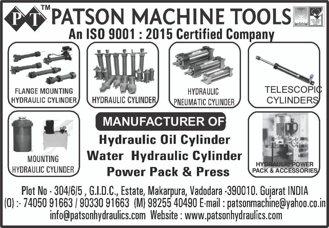 Image for Patson Machine Tools
